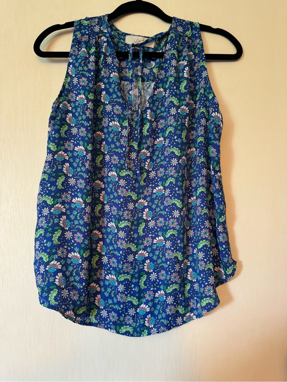 5/$20 LOFT floral blouse
